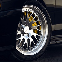 Jantes forgées Roc Custom Twisted Classic Wheel à profil profond 5x114.3 3 ou 2 pièces pour Ford Mustang Chevrolet Corvette Audi A3