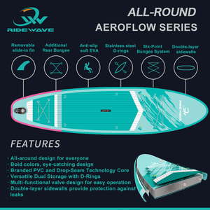 Ridewave <span class=keywords><strong>2025</strong></span> Hot Bán <span class=keywords><strong>Inflatable</strong></span> đứng lên tàu chèo thuyền OEM ODM tùy chỉnh thả khâu sup ván lướt sóng nhà máy bán buôn supboard - Product Image 3