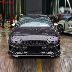 Kit carrosserie pour <span class=keywords><strong>Audi</strong></span> <span class=keywords><strong>A4</strong></span> B9 S4, nouveau style, pare-chocs avant modifié avec calandre et lèvre avant, en matériau PP, 2017 <span class=keywords><strong>2018</strong></span> 2019 - Product Image 5