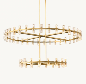 Lampu Hias Desainer Hotel Villa, Lampu Bundar, Lampu Kristal Seni Mewah Duplex - Product Image 5