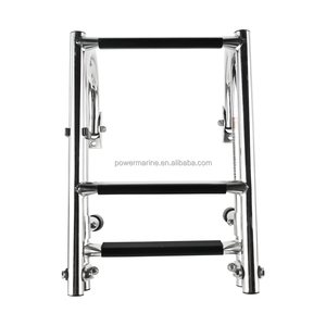 Chất Lượng Cao Phần Cứng Biển Thuyền Phụ Kiện Thang Thép Không Gỉ Gấp 2 + 1 Bước Thuyền Thang - Product Image 6