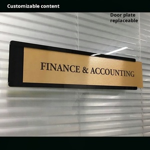 Nouvelle plaque de <span class=keywords><strong>nom</strong></span> d'entreprise personnalisée Dsymbol Lasercrafting 2024 / Étiquette nominative PERSONNALISÉE. Choisissez parmi une variété de couleurs et de polices d'écriture - Product Image 3