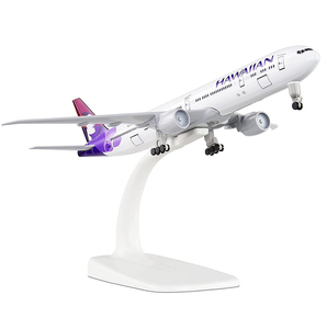 โมเดลเครื่องบิน <span class=keywords><strong>B777</strong></span>ฮาวาย20cm, 1/<span class=keywords><strong>300</strong></span> Diecast Airplane พร้อมเกียร์เชื่อมโยงไปถึงของขวัญคริสต์มาส - Product Image 1