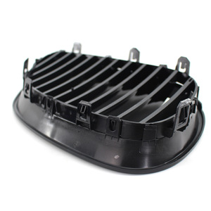 Rejilla de coche BMW en negro brillante de plástico ABS para E60 E61, pieza de repuesto para parachoques A-E60-L - Product Image 3