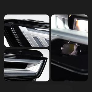 Conjunto de Faros Delanteros LED Bi-Beam de Cinco Barras para Audi A6L C7 (2012-2018), Diseño Especial, Actualización de Lente, 6000k, Luz Dinámica, Nuevo - Product Image 3