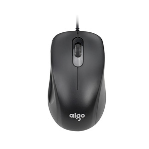 Aigo Q816 Wired Optical <b>Mouse</b> 3 Buttons Right Hand Ergonomic Office Use - Product Image 4
