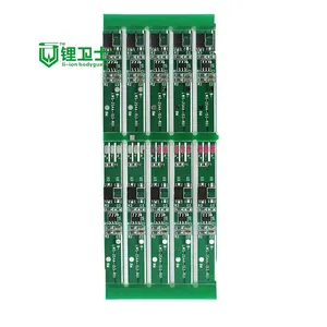 2S4A 2A لوحة المفاتيح pcba 7.4v الدائرة متعدد الطبقات bms ثنائي الفينيل متعدد الكلور الأخرى 18650 بطارية ليثيوم لوح حماية