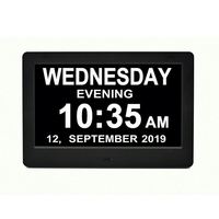 Tablette Android noire de 7 pouces écran tactile intelligent calendrier familial Google cadre Photo numérique interactif MP3 Audio AVI Format vidéo