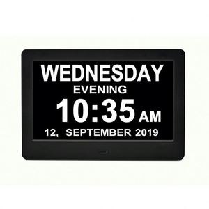 Tableta Android negra de 7 pulgadas Pantalla táctil inteligente Calendario familiar de <span class=keywords><strong>Google</strong></span> Marco de fotos digital interactivo MP3 Audio AVI Formato de video - Product Image 5