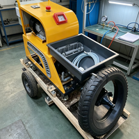 Machine de pulvérisation de mortier de ciment compacte et facile à utiliser 380V pour la production en usine de béton préfabriqué