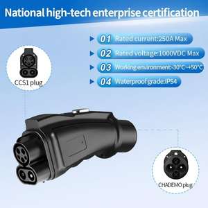 מתאם טעינה לרכב חשמלי CHAdeMO ל-CCS1 עבור ניסאן ליף אוסטרלית, לשימוש עם תקע מטען מהיר CCS1 DC צפון אמריקאי בארצות הברית - Product Image 5