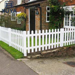 Günstige Outdoor PVC Streikposten Zaun Weiß Vinyl Kunststoff Dekorative Garten Privatsphäre Zaun Fabrik Großhandel Direkt platten Lieferant - Product Image 1