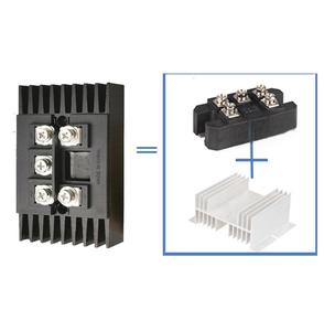 Puente Rectificador <span class=keywords><strong>de</strong></span> Diodos Trifásico MDS100A 1600V 200A 300A 400A 500A 1000A, Módulo <span class=keywords><strong>de</strong></span> Puente Rectificador con Radiador - Product Image 3