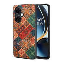 Étui de téléphone sans fil à charge rapide, antichoc, en liège, à motif floral irrégulier pour la série OnePlus 13/12/11/Ace 3/Ace 2