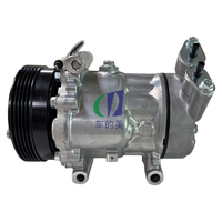 Nouveau compresseur de climatisation de voiture de haute qualité 5PK 12V 117mm pour Renault Clio II Kangoo Twingo 1998-2010 1.2L OEM 7700111182 7700115830