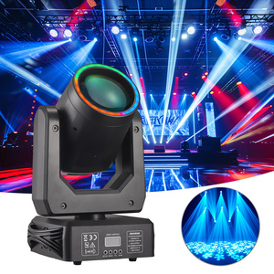 150W dẫn giai đoạn di chuyển đầu đèn Disco <span class=keywords><strong>DMX</strong></span> nhuộm hiệu ứng ánh sáng Đảng tổ chức sự kiện KTV Bar Hall xoay đèn cho phòng họp đám cưới - Product Image 1