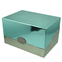 Boîtes rigides recyclables en carton MDF enduit, durables, personnalisées, luxe, finition mate/brillante, gaufrage, doublure en éponge