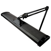 Lampe de travail LED haute puissance, lampe de bureau LED élégante, lampe à cils LED, lumière LED à intensité variable avec pince pour la beauté, les ongles, le travail