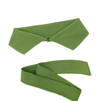 Manchettes élastiques tricotées OEM ODM, cols en maille jacquard, couleur et logo personnalisés, taille adaptée pour les usines de vêtements