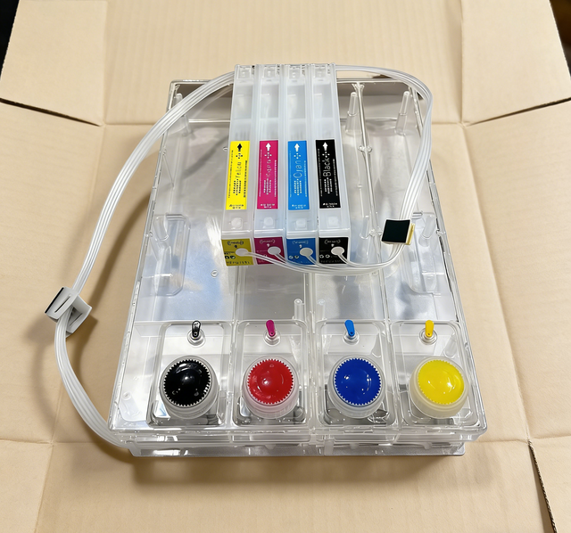 Colortime Empty HP973 Continuous Ink Supply Systems HP973-CISS Arc Chip Pagewide Pro 477dw 452 452dn Printers Bulk Pack