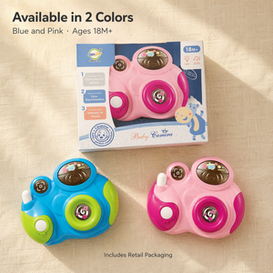 Giocattolo Educativo per <span class=keywords><strong>Bambini</strong></span> con Fotocamera Simulata in Plastica, Luci e Musica per Neonati e <span class=keywords><strong>Bambini</strong></span> fino a <span class=keywords><strong>3</strong></span> <span class=keywords><strong>Anni</strong></span> - Product Image 5