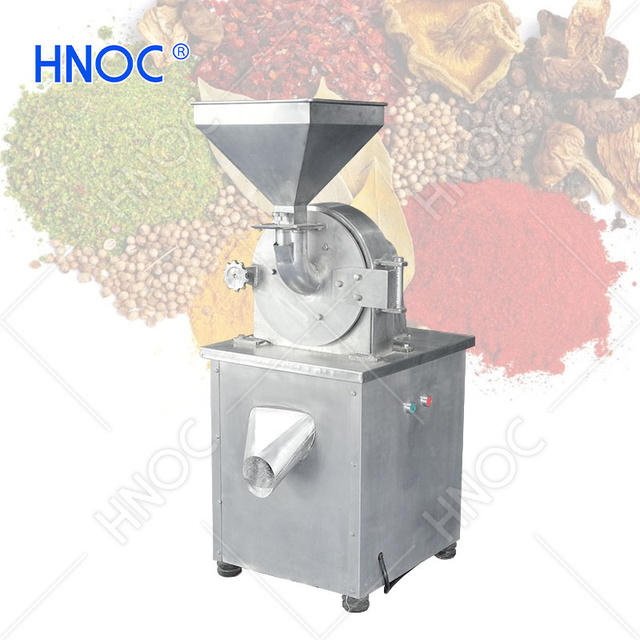 HNOC Automatic Spice Coffee Pulverizer Masala Grind Micro Powder Make Tea Leaf Grinder Machine