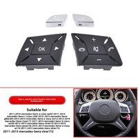 Bouton de volant pour Mercedes Benz W204 a B GLA W212 W207 W204 C E GLK, interrupteur de commande multifonction de remplacement