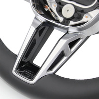 Volant personnalisé en cuir à 3 branches de style Thong pour E90/E46/E92/E36/E87/E20/G20/G30
