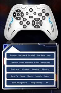 Produits IA intelligents 2025 : Jouets robotiques interactifs pour chiens, programmables, avec télécommande vocale, musique et lumière - Product Image 2