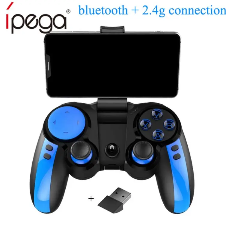 Геймпад iPEGA PG-9090 с беспроводным приемником 2,4G, игровой контроллер с джойстиком для телефона Android TV Box PC
