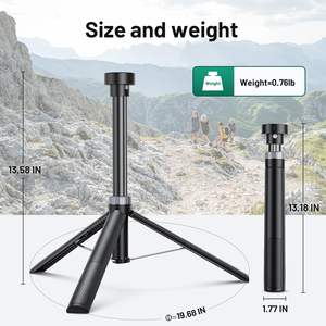 Mini adattatore portatile in alluminio treppiede supporto compatibile con i nuovi e vecchi modelli Starlink per campeggio e escursionismo all'aperto - Product Image 4