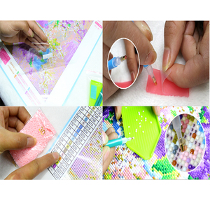 DIY Diamant Broderie Beauté Crânes Diamant Peinture Point <span class=keywords><strong>De</strong></span> Croix Image <span class=keywords><strong>de</strong></span> Strass Mosaïque Mur Art - Product Image 3