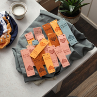 <strong>Best</strong>-<strong>Selling</strong> Leather Patches Custom Logo Premium Quality Hot-<strong>Stamped</strong> <strong>Embossing</strong> Leather Patches for Clothing Brand Display