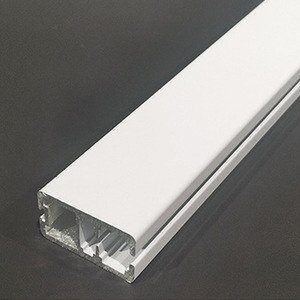 Rail inférieur pour store enrouleur en alliage d'aluminium 34x17mm, épaisseur 2.0mm, robuste, pour accessoires de rail de rideau - Product Image 2