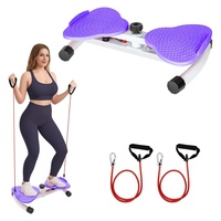 Disques d'exercice silencieux pour le ventre, entraînement de la graisse abdominale, antidérapant, fitness à domicile, disque pour hommes et femmes, machine à tordre la taille