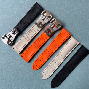Bracelet de montre de luxe Trendybay en FKM, à dégagement rapide, étanche, sport, remplacement universel 20mm <span class=keywords><strong>21mm</strong></span> 22mm - Product Image 2