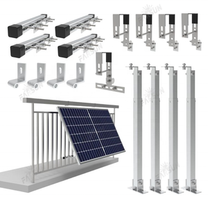 Support mural réglable en aluminium FarSun Eu pour panneaux photovoltaïques, installation facile, pour balcon - Product Image 4