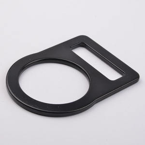 Jensan atacado anel d anel de segurança, preto com carimbo de alta elasticidade, dupla d anéis para acessórios de segurança - Product Image 3