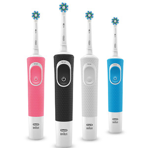 Cepillo de Dientes Eléctrico Oral-B D100 Sónico Recargable IPX7 Resistente al Agua para Adultos Unisex Azul Rosa - Product Image 1