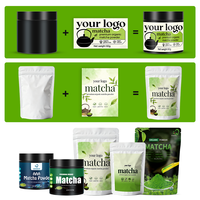 Chinaherbs Qualité Pure Poudre de Matcha Bio du Japon Thé Vert Matcha Certifié Grade Cérémonial Matcha Japonais