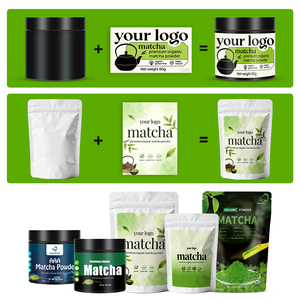 Chinaherbs Calidad Puro Matcha en Polvo Orgánico Té Verde Matcha Japonés Certificado Grado Ceremonial Matcha Japonés - Product Image 4