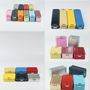 Boîte à biscuits en fer avec fermoir, pour gâteaux, pâtisseries flocon de neige, biscuits givrés, et emballage pour thé en boîte métallique - Product Image 2