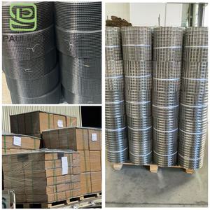 8in x 100ft 1/2 אינץ 'pvc שחור מצופה מגולוון נטו סולארית שומר ציפור מגן מגן מגן מגן מגן מגן וגג הגנה על גג - Product Image 5