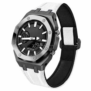 Kit de modification Ga2100 Gen 5, boîtier en acier inoxydable, bracelet en fibre de carbone, kit de modification de bracelet de montre, Casiaok <span class=keywords><strong>G</strong></span> <span class=keywords><strong>Shock</strong></span> Ga2110 - Product Image 5