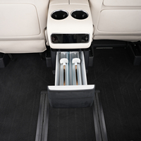 YX99 Nouveau support de bouteille et poussoir de boissons pour voiture, en alliage d'aluminium + silicone, Plug and Play, pour AITO M8 M9