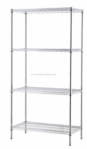 J & C Chrome <span class=keywords><strong>5</strong></span>-Tier kệ đơn vị với 4-<span class=keywords><strong>SHELF</strong></span> Liners có thể điều chỉnh Heavy Duty dây thép kệ đơn vị cho nhà để xe, nhà bếp văn phòng - Product Image 5