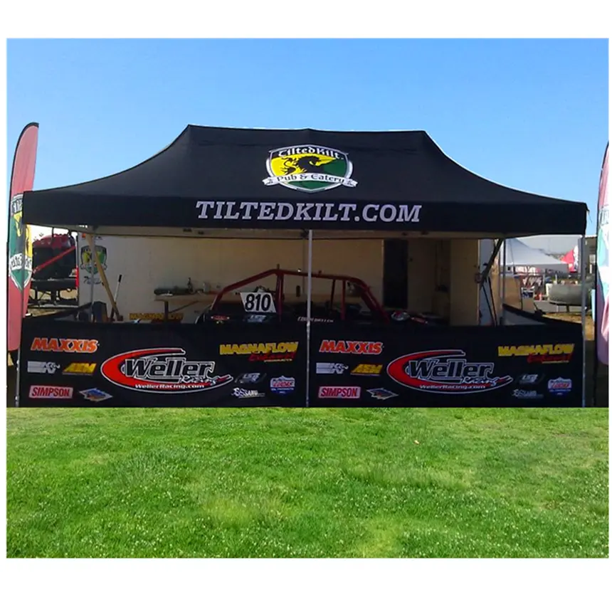 Hot Racing Tents Sale For Promotion quick shade canopy large tents event luxury