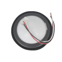 Luz Trasera LED Redonda de 4 Pulgadas para Remolque, 12V/24V Universal, IP67 Impermeable, Certificación E-mark, Luces Traseras para Camión y Remolque