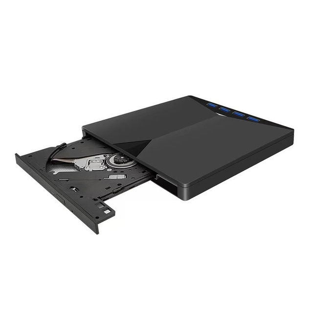 Ultra-Slim 7 in 1 USB 3.0 External CD DVD RW Drive Portable Burner Writer for Laptop Compatible With Desktop Windows 7/8/10