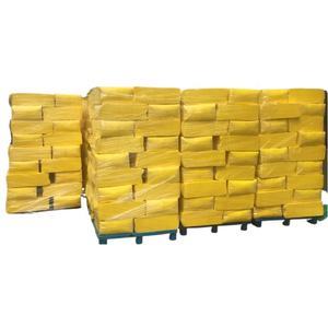 卸売格安価格の糸くずの出ない再利用可能なクリーニングクロス多目的黄色クリーニングクロス - Product Image 6